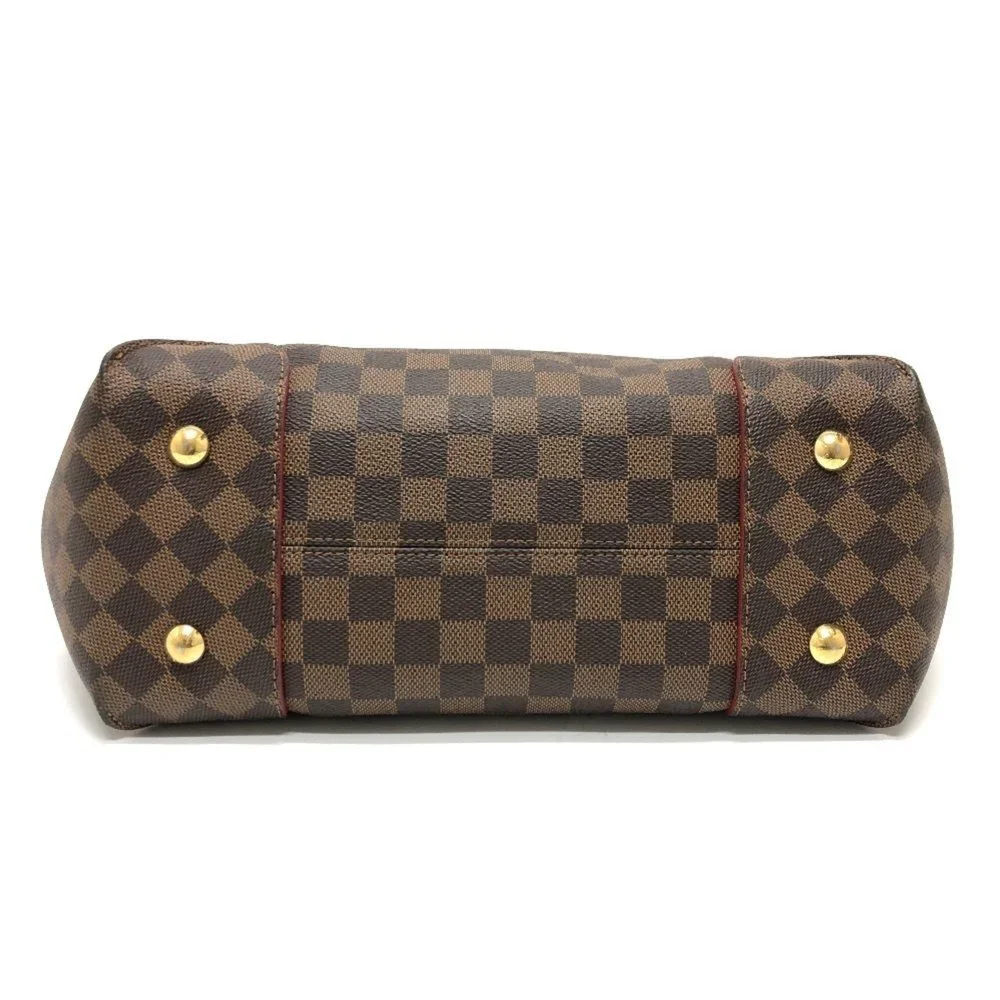 LOUIS VUITTON Authentic Black Damier Canvas Shoulder Bag